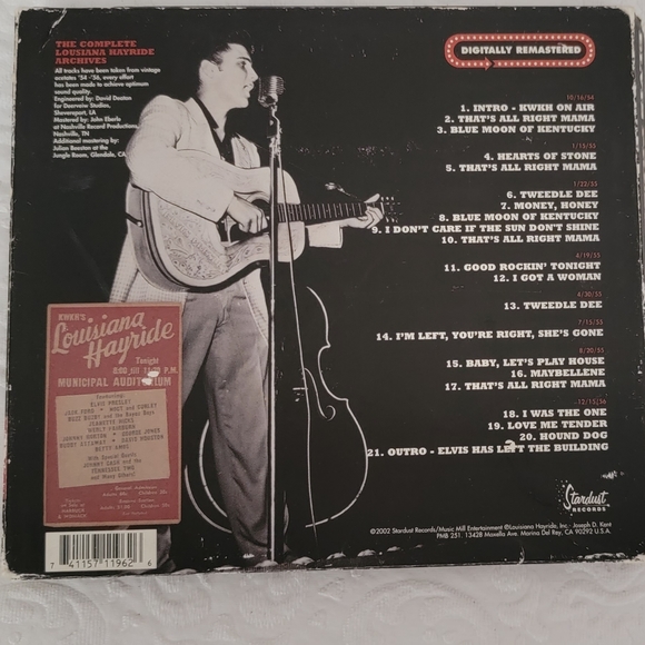 Elvis Cd On Air Vintage - Picture 12 of 13